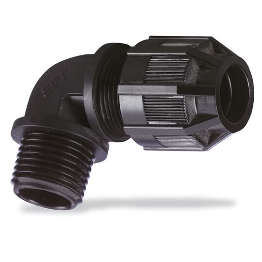 3/4IN 90D LT RELIEFCONN .12-.37 PA6