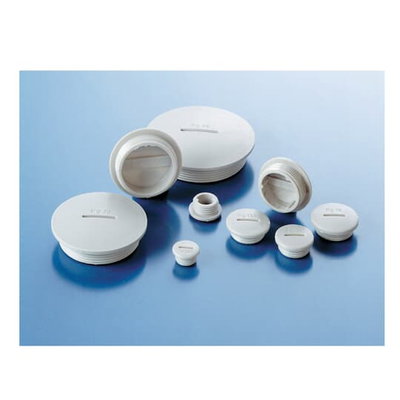 PLUG SCREW PA6 PG36 GRY