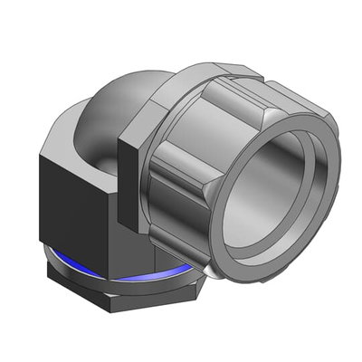 90 DEGREE CONNECTOR,NYLON INS