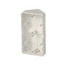 Mounting Box Corner 2 gang alpine white - Reflex SI