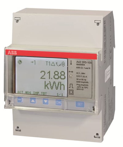 Energy meter 'Platinum', M-bus, Single-phase, 6 A
