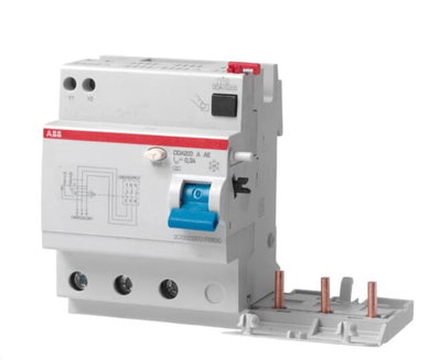Residual Current Device Block DDA200 - 3P - 300 mA - 63 A - Type A