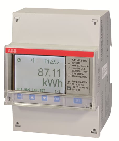 Energy meter 'Gold', Modbus RS485, Single-phase, 5 A