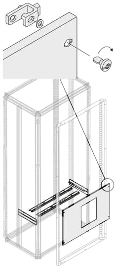 E6.2 KIT 3P WITH-INT.VERT.W=1000MM