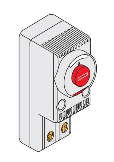 THERMOST-10+80 AL.110/250V A.C.NO 7035