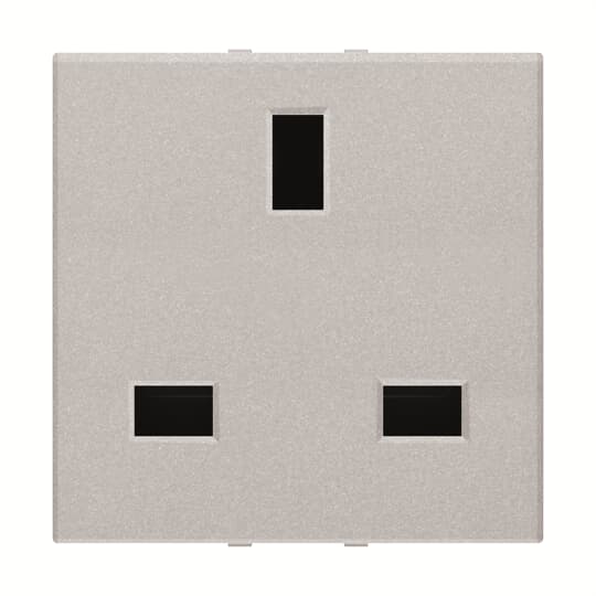 Socket outlet BS Silver - Zenit BS