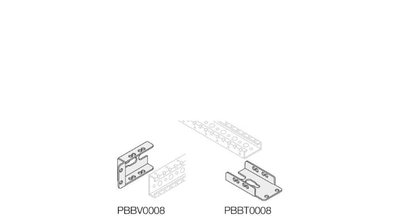 8 BRACKETS FOR VERTICAL SIDE BUSBARS