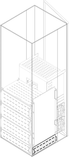 SIDE VERT.SEGR. H=100MM D=500MM INT.UP.