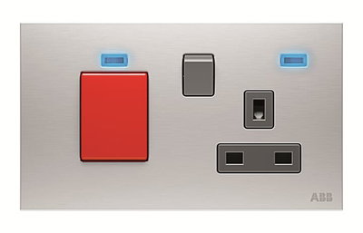 Cooker control unit Without imprint Stainless steel - Millenium