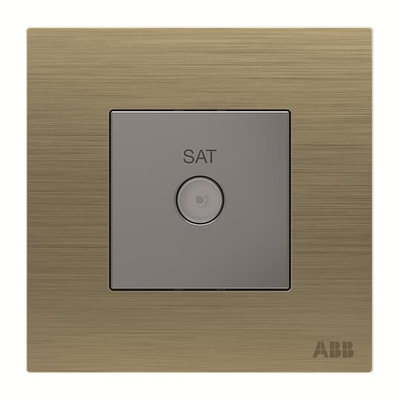 SAT outlet SAT 1 gang Antique Gold - Millenium