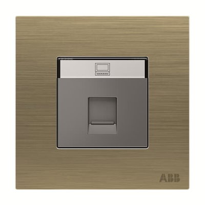 Data outlet 1 gang Antique Gold - Millenium
