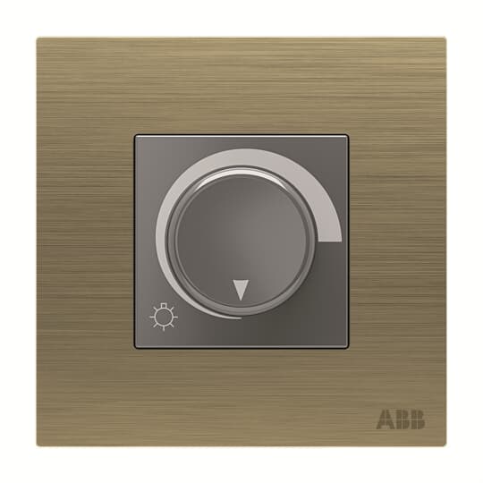 Dimmer 1-gang Antique Gold - Millenium
