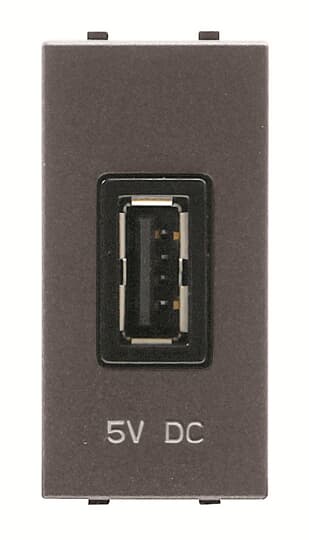 USB charger Breakout cable Anthracite Polished - Millenium