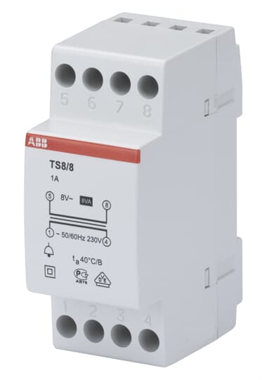 TS8/8 Non-inherently short-circuit proof bell transformer