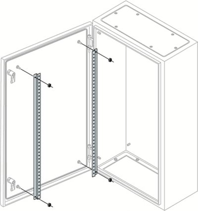Metallic enclosure SR2