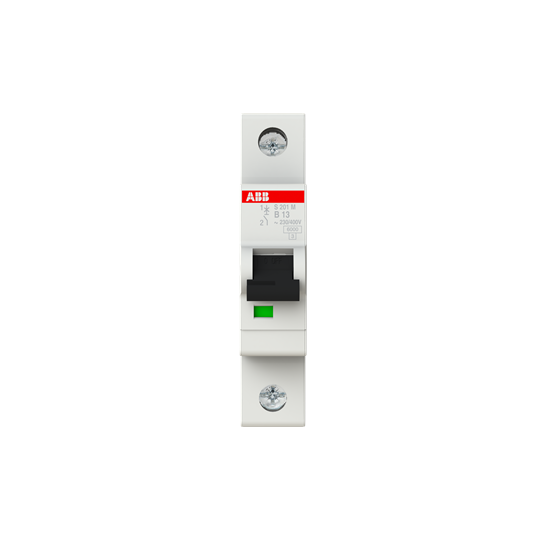 Miniature Circuit Breaker - S200M - 1P - 13 A - B - (AC) 10 kA – Image 2 of 3