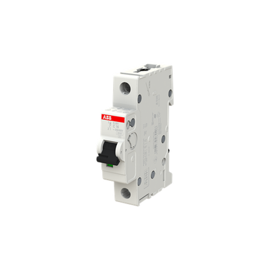 Miniature Circuit Breaker - S200 - 1P - 16 A - C - (AC) 6 kA