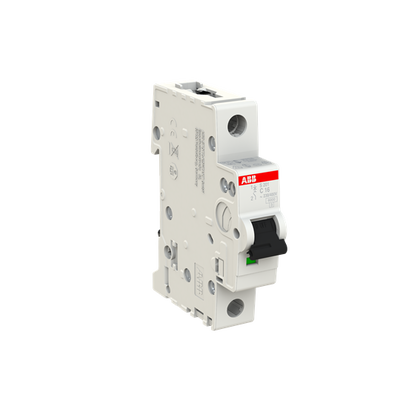 Miniature Circuit Breaker - S200 - 1P - 16 A - C - (AC) 6 kA