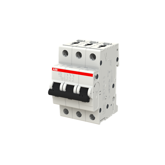 Miniature Circuit Breaker - S200 - 3P - 10 A - B - (AC) 6 kA