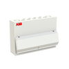 Consumer unit , Surface mounting, 1 row(s), IP41, Dimensions: 256 mm x 368 mm x 210 mm