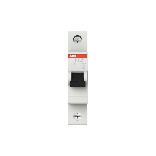 Miniature Circuit Breaker - SH200 - 1P - 40 A - B - (AC) 6 kA