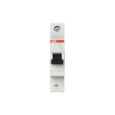 Miniature Circuit Breaker - SH200 - 1P - 40 A - B - (AC) 6 kA