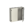 Wall-mounting cabinet, Field width: 4, Rows: 6, 950 mm x 1050 mm x 275 mm, Isolated (Class II), IP55