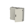 Wall-mounting cabinet, Field width: 4, Rows: 6, 950 mm x 1050 mm x 275 mm, Isolated (Class II), IP55