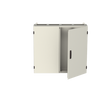 Wall-mounting cabinet, Field width: 4, Rows: 6, 950 mm x 1050 mm x 275 mm, Isolated (Class II), IP55