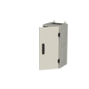 Wall-mounting cabinet, Field width: 1, Rows: 4, 650 mm x 300 mm x 275 mm, Isolated (Class II), IP55