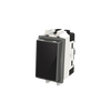Push-button Black Glass - Millenium