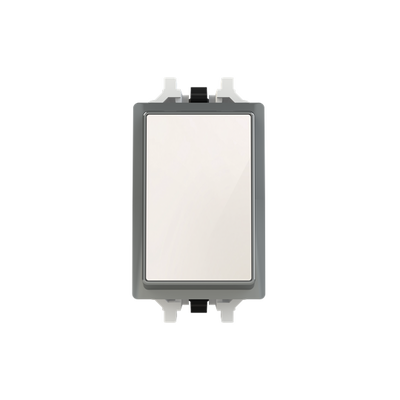 Push-button White Glass - Millenium