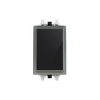 Push-button Black Glass - Millenium