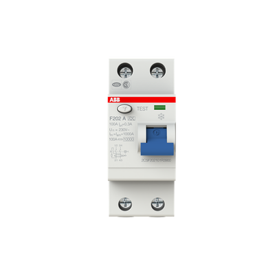 Residual Current Circuit Breaker F200 - 2P - 300 mA - 100 A - Type A