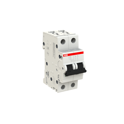 Miniature Circuit Breaker - S200 - 2P - 10 A - C - (AC) 6 kA