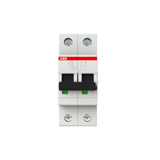 Miniature Circuit Breaker - S200 - 2P - 10 A - C - (AC) 6 kA – Image 2 of 3