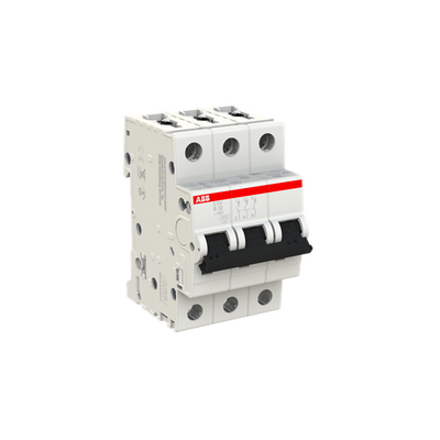 Miniature Circuit Breaker - S200 - 3P - 32 A - B - (AC) 6 kA