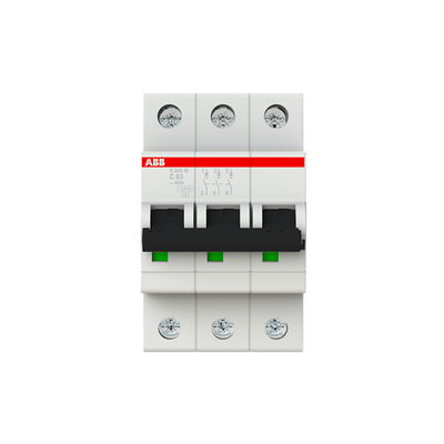 Miniature Circuit Breaker - S200M - 3P - 63 A - C