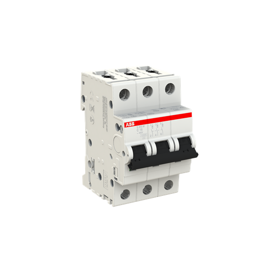 Miniature Circuit Breaker - S200M - 3P - 16 A - C - (AC) 10 kA – Image 3 of 4