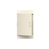 Consumer unit  MISTRAL41W, Surface mounting, 36 modules, 3 row(s), IP41,  Door: Single, Plastic, Opaque, Dimensions: 512 mm x 297 mm x 119 mm