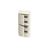 Consumer unit  MISTRAL41W, Surface mounting, 48 modules, 4 row(s), IP41,  Door: Single, Plastic, Opaque, Dimensions: 659 mm x 292 mm x 119 mm