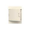 Consumer unit  MISTRAL41W, Surface mounting, 24 modules, 2 row(s), IP41,  Door: Single, Plastic, Opaque, Dimensions: 387 mm x 297 mm x 119 mm