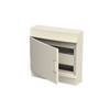 Consumer unit  MISTRAL41W, Surface mounting, 36 modules, 2 row(s), IP41,  Door: Single, Plastic, Opaque, Dimensions: 387 mm x 387 mm x 119 mm