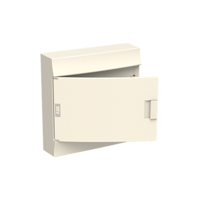 Consumer unit  MISTRAL41W, Surface mounting, 36 modules, 2 row(s), IP41,  Door: Single, Plastic, Opaque, Dimensions: 387 mm x 387 mm x 119 mm