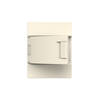 Consumer unit  MISTRAL41W, Surface mounting, 8 modules, 1 row(s), IP41,  Door: Single, Plastic, Opaque, Dimensions: 262 mm x 207 mm x 119 mm