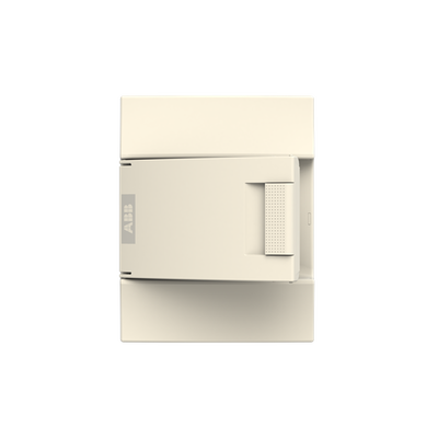 Consumer unit  MISTRAL41W, Surface mounting, 8 modules, 1 row(s), IP41,  Door: Single, Plastic, Opaque, Dimensions: 262 mm x 207 mm x 119 mm