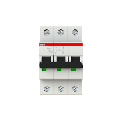 Miniature Circuit Breaker - S200M - 3P - 40 A - B
