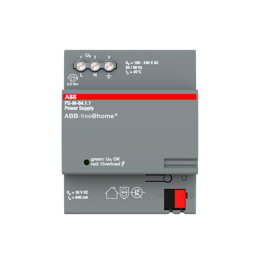 PS-M-64.1.1 Power Supply, 640 mA, MDRC – Görsel 3 / 5