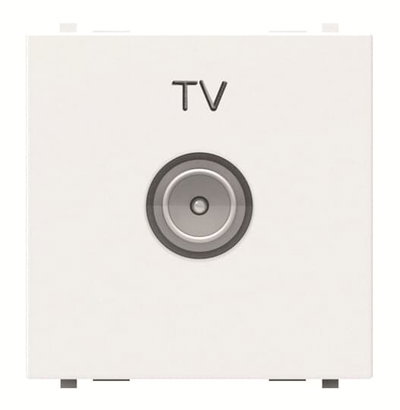 TV/SAT outlet White - Millenium