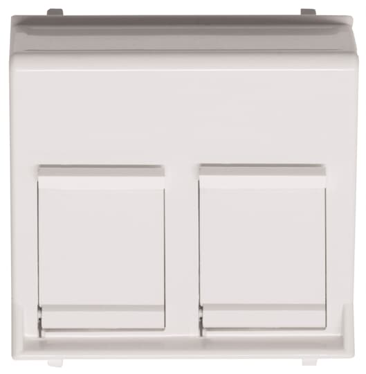 Cover plate Data connection White - Millenium